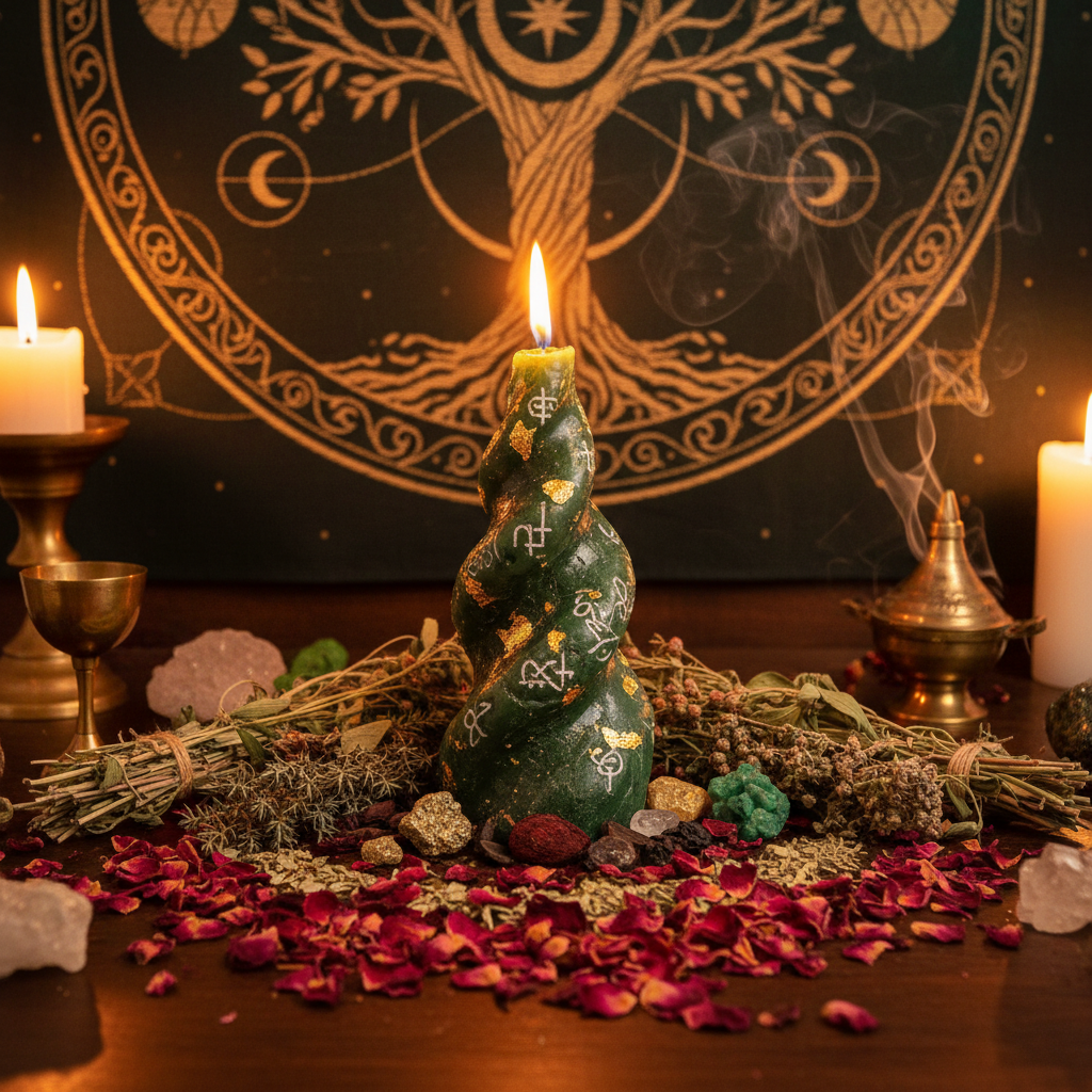 Spelled Candle