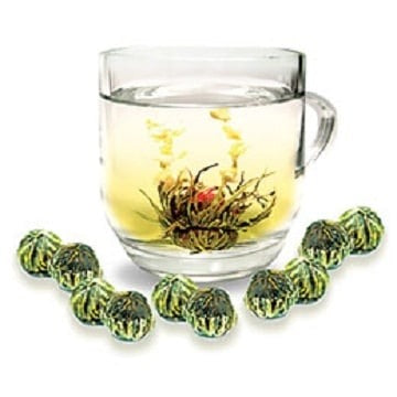 Flowering Tea and Cups